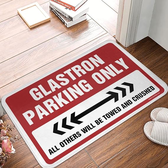 Outdoor Layering Rugs Front Door Glastron Parking Only Rug Garden Gifts Door Mat Funny Outdoor(Size:65X90CM)