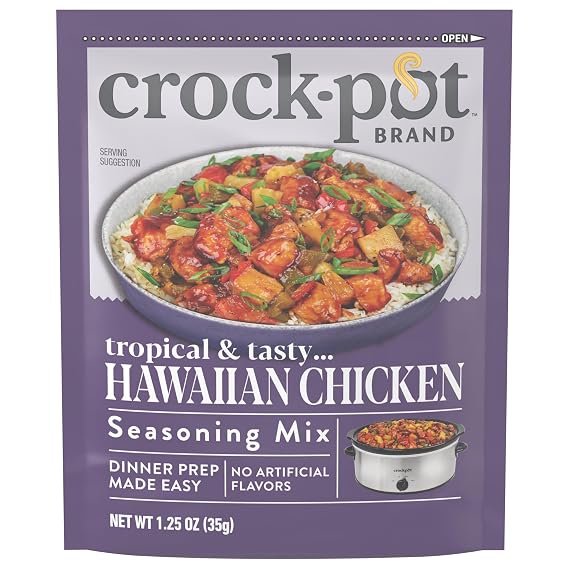 Crock-Pot Hawiian Chicken Seasoning Mix, 1.25 Ounce