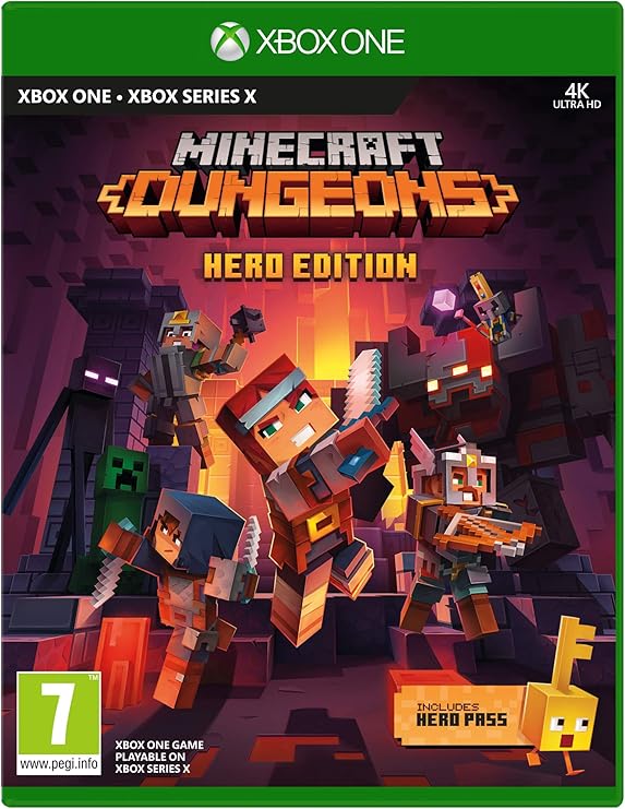 Minecraft Dungeons: Hero Edition | Xbox One/Series X - Disc
