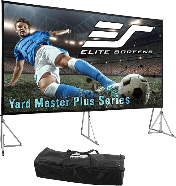 Elite Screens Yard Master Plus 250-Inch Portable Outdoor Projector Screen