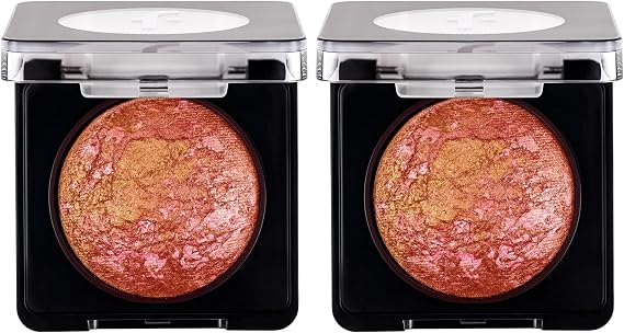 Baked Blush-On Yüksek Pigmentli & Doğal Işıltılı Fırınlanmış Allık (2 paketi)