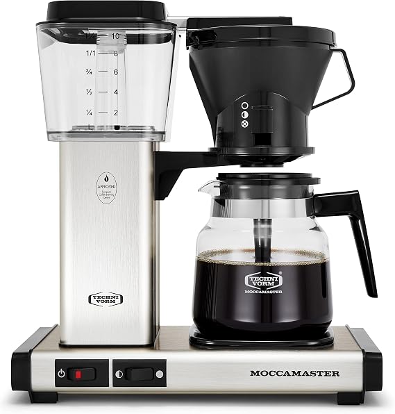 Technivorm 59691 KB Coffee Brewer, 40 oz, Brushed silver , 6.5D x 12.75W x 14H