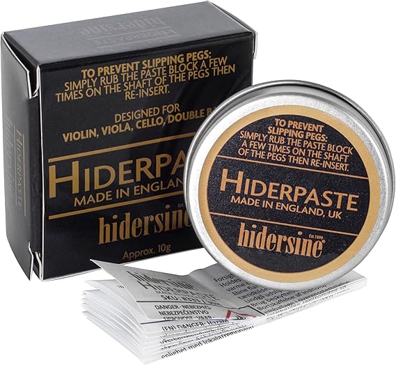 The Hiderpaste by Hidersine Peg Paste for Violins & String Instuments