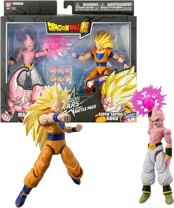 BANDAI Dragon Ball Battle Pack SS3 Goku vs Majin Buu Final Form