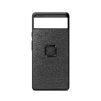 Peak Design Mobile Everyday Phone Case for Google Pixel 7, Charcoal, Slim Profile, Drop Protection, Weatherproof Fabric Shell, SlimLink Connects to Peak Design Mobile Mounts & Gear