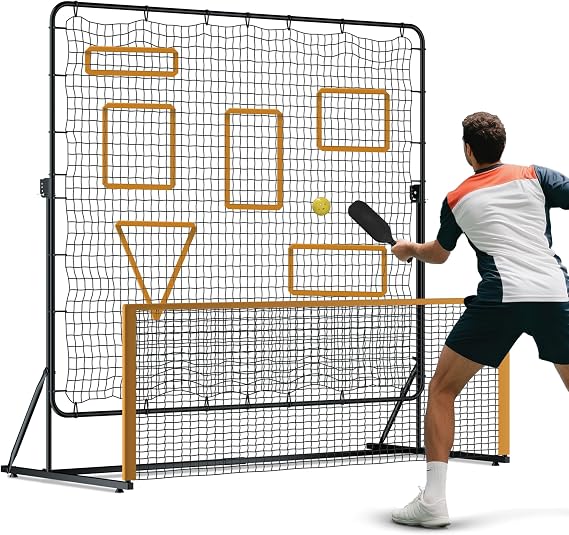 MR 6x6 Adjustable Pickleball Rebounder, Height & Angle Adjustable