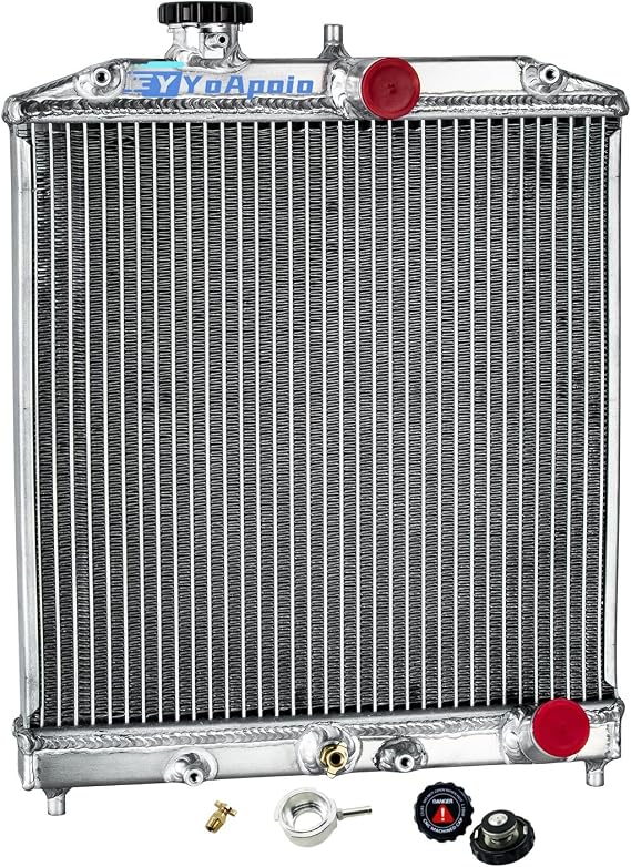 Aluminum Radiator for 1992-2000 Honda Civic D15 D16 EK EG Acura Integra, Full Performance Aluminium Radiators, Automotive Replacement Radiator