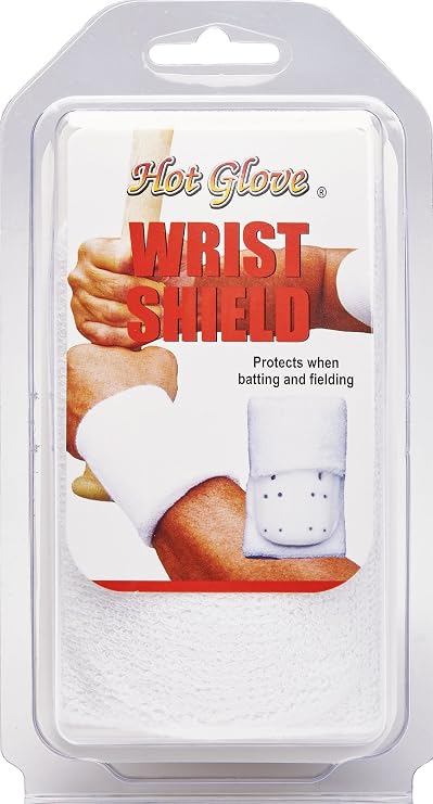 Hot Glove Baseball Wrist Shield Protective Wristband for Batting and Fielding