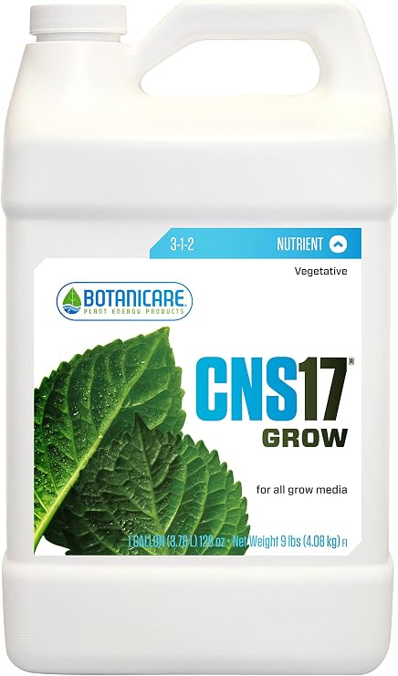 Botanicare CNS17 Grow Plant Nutrient 3-1-2 Formula, 1-Gallon