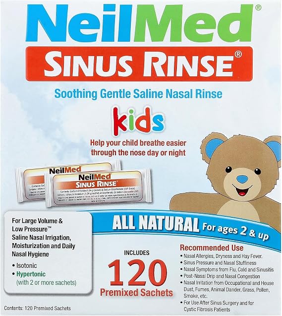 Neil Med Sinus Rinse Pediatric Packets, Premixed 120/box