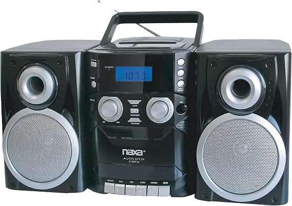 Naxa NPB-426 Portable CD Player with AM/FM Stereo Radio