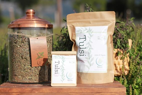 Haven Herbs & Blends Tulsi Çayı Premium Loose Leaf 50 gr | Tulsi (Hint Fesleğeni) Çayı |
