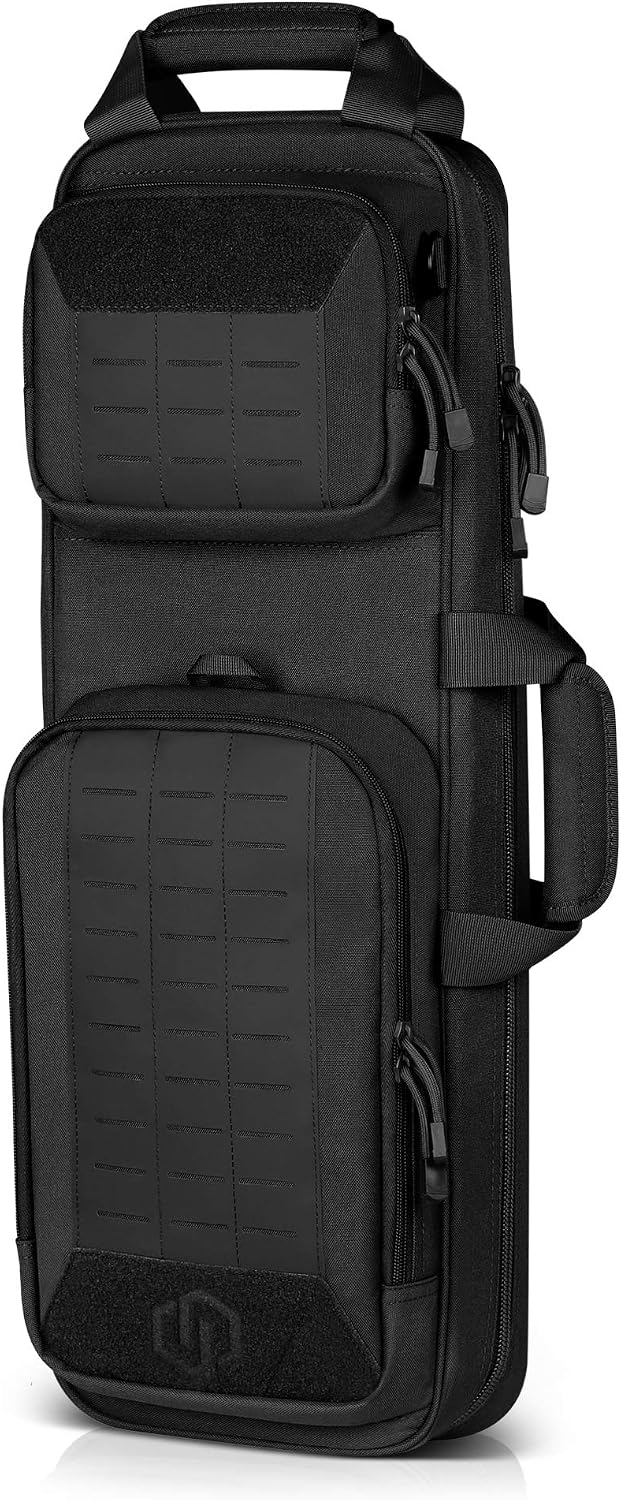 Savior Equipment Urban Takedown Bag Backpack Survival Gun Transportation Case Sling Pack, Deluxe Carrying Handle, wShoulder Straps Included, Additional Storage Compartments