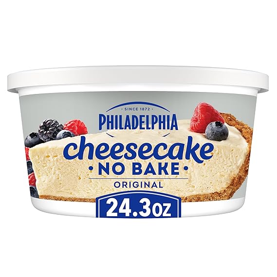 Philadelphia No Bake Cheesecake Filling, Original, 24.3 oz