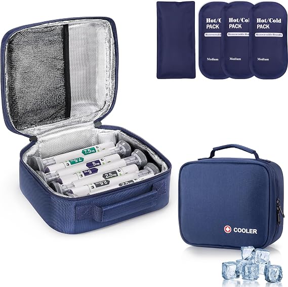 Case for Zepbound or Mounjaro Injector TSA Approved(Case Only)