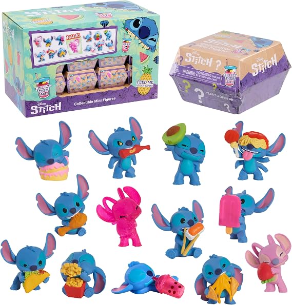 Disney Stitch Collectible Mini Figure Feed Me