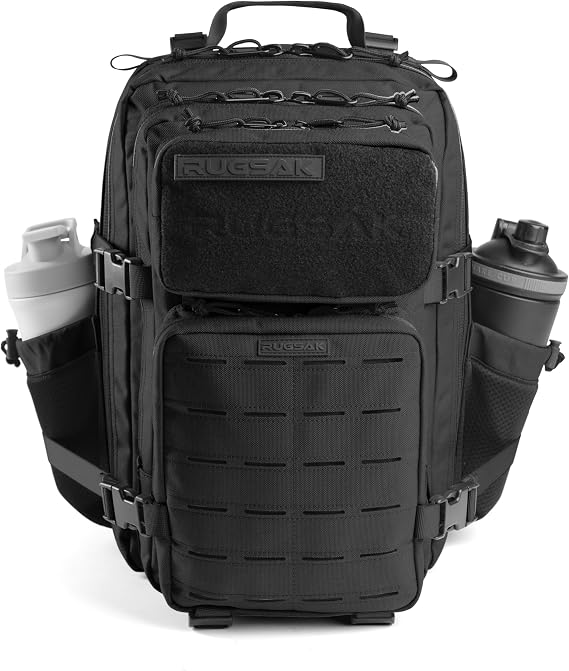 Rugsak Alpha Go Tactical Backpack [15-25L] Waterproof & Extremely Robust Military Survival Backpack for Outdoor Work Hiking Camping and Gym Molle Travel Backpack Men & Women