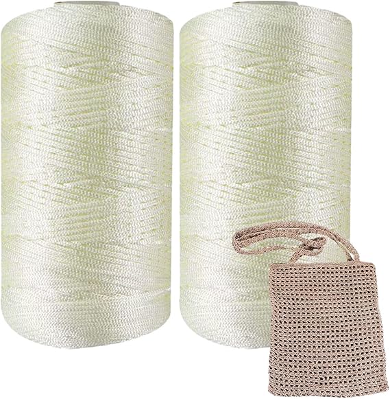 ice silk yarn ice cotton yarn ice cotton yarn 2pcs crochet knitting yarn yarn macrame yarn summer art yarn cord hand knitted light body yarn summer hat yarn beach bag yarn natural dyes breathable