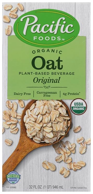 Pacific Natural Foods Organic Natural Oatmeal Beverage - Original - 32 Fl oz