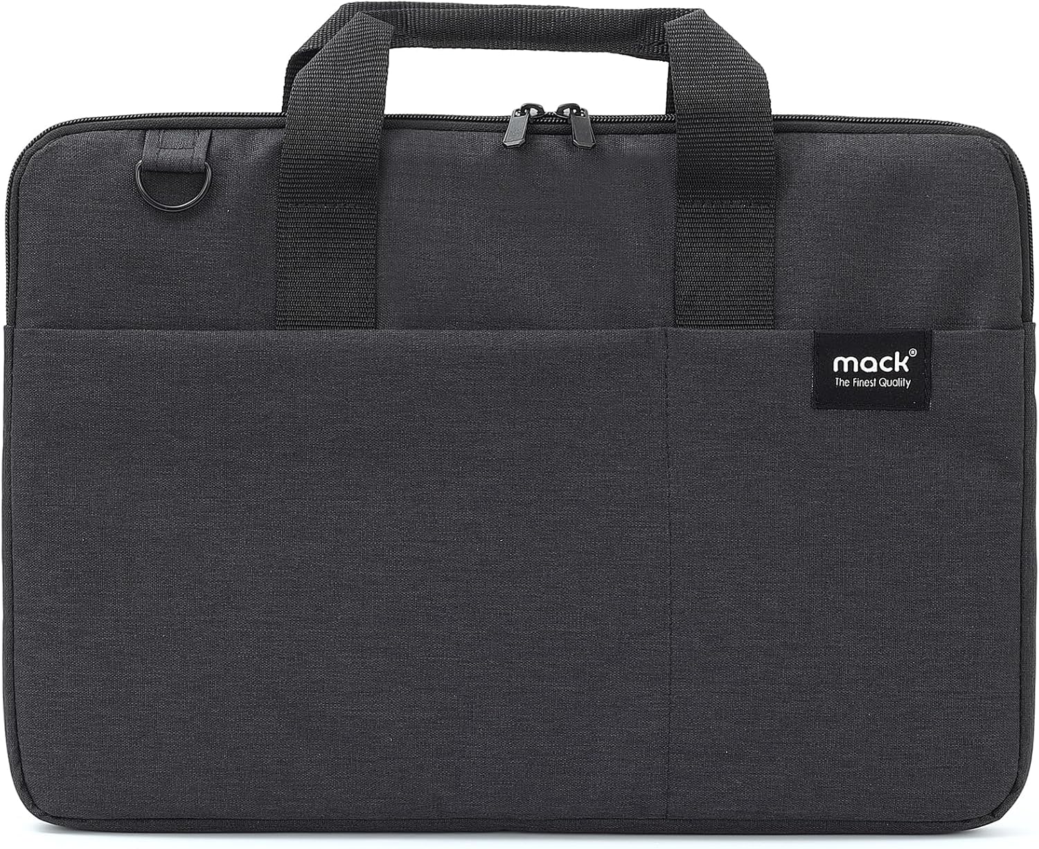 MACK Cityfit MCC-701 Laptop Bag, Professional Computer Bag for Men and Women, 13.3 inch - 14.1 inch Notebook Bag, Briefcase, Black