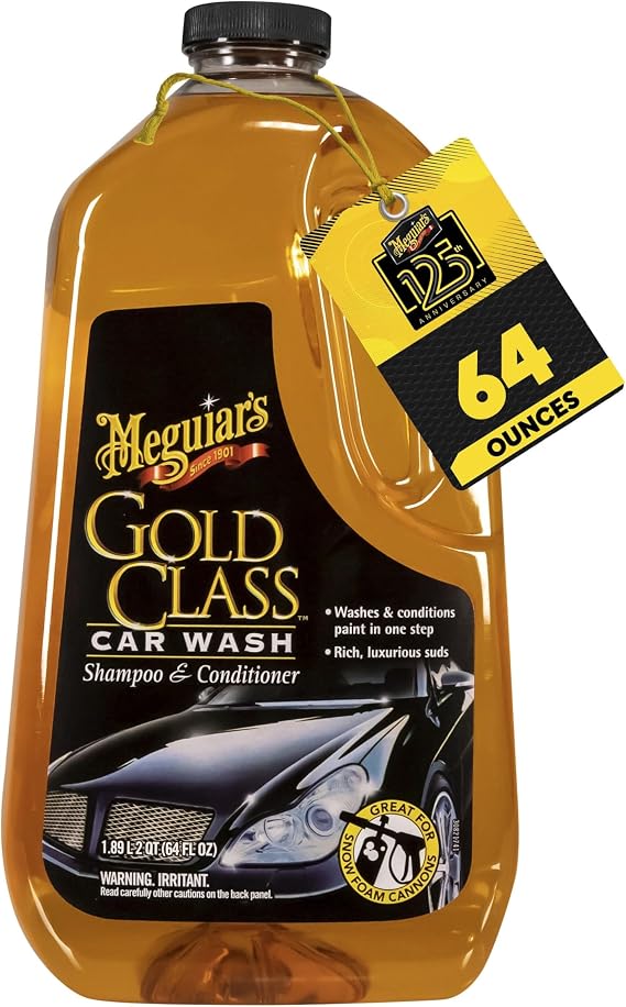 Meguiar's Gold Class Car Wash, 64 Oz