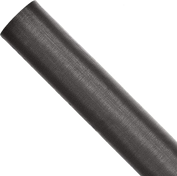 Saint-Gobain ADFORS Solar Screen, 36 Inches x 100 Feet Roll - UV-Resistant Replacement Screen for Windows and Doors - Charcoal