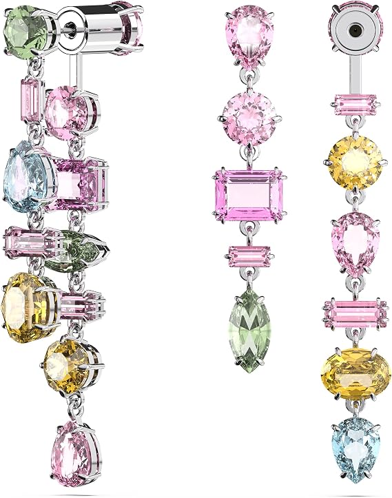 Swarovski Gema Asymmetric Drop Earrings Collection