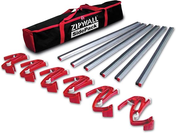 ZipWall SidePack Wall Mount Kit for Dust Barriers, SDPK