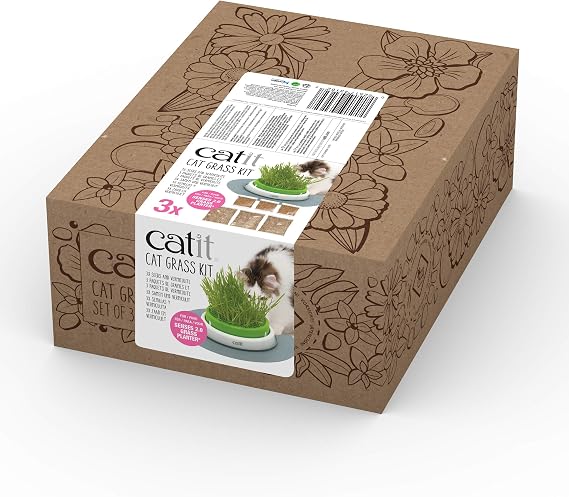 Catit Cat Toys Cat Grass Seeds (Set of 3)