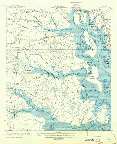 YellowMaps Bladen GA topo map, 1:62500 Scale, 15 X 15 Minute, Historical, 1939, Updated 1947, 20.7 x 16.8 in - Polypropylene