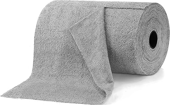 Microfiber Cleaning Cloths 40 PCS per Roll, 2pcs Microfibre Cloth Roll, Tear Away Towels Reusable and Washable Cloth Duster for Washing Dishes, Kitchen, Car, Motorbike, Windows, 25 x 25 cm