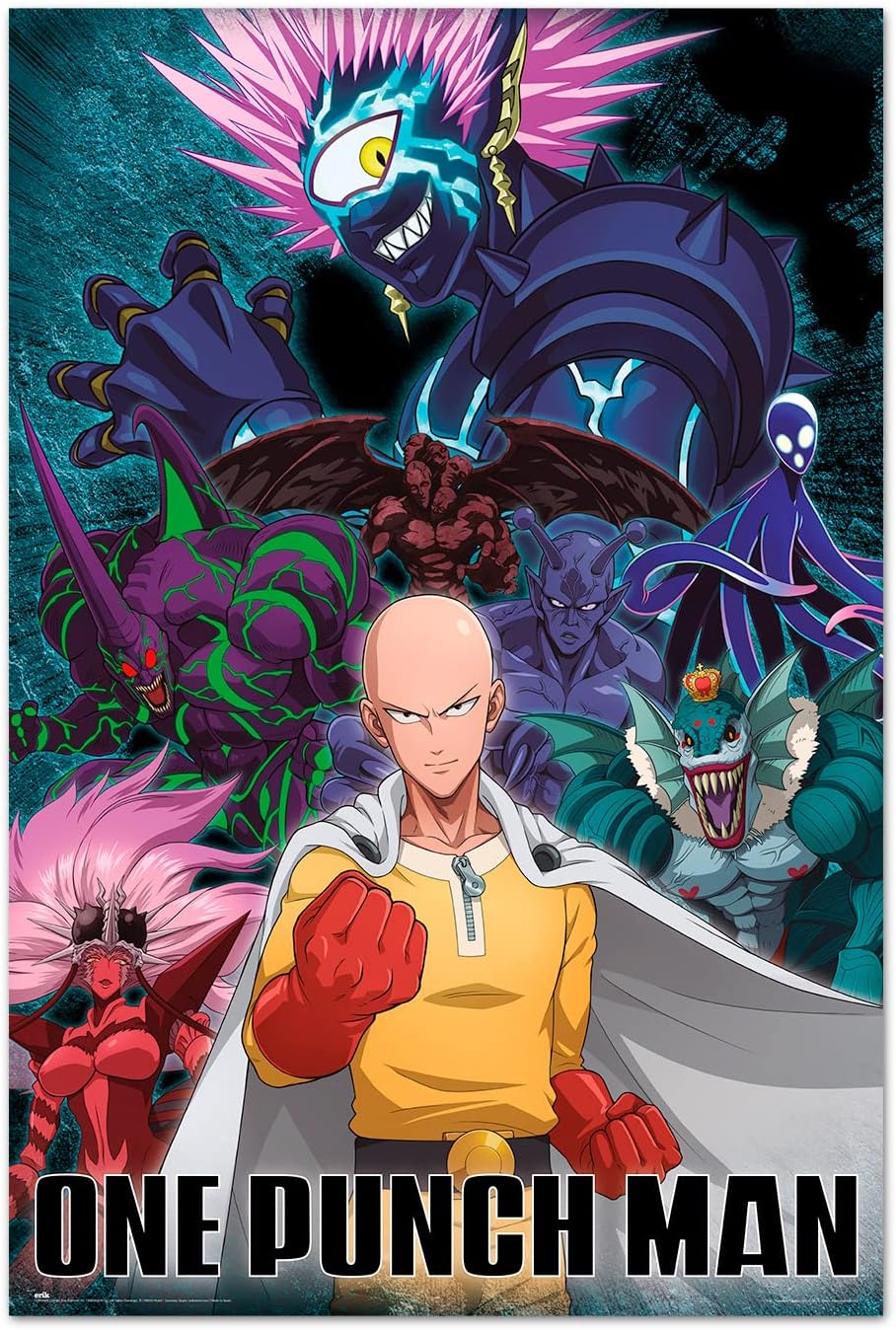 Grupo Erik Editors, SL One Punch Man Poster Saitama vs Villain