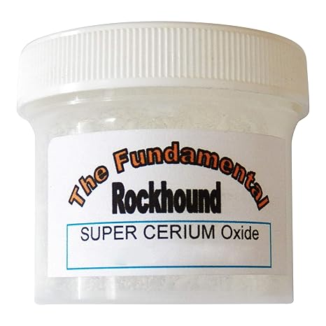 Fundamental Rockhound Products: 1 oz Super Cerium Oxide - Rock Polish