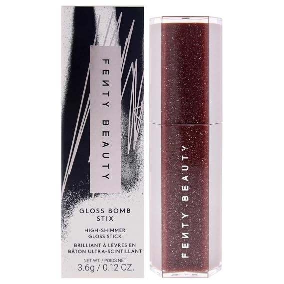 Gloss Bomb Stix Shimmer - 08 Hot Chocolit by Fenty Beauty for Women - 0.12 oz Lipstick