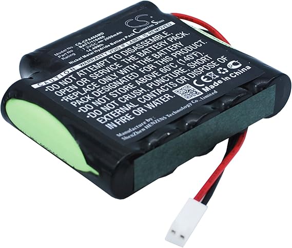 FITHOOD Replacement Battery for GLOBUS Activa 300 Activa 600 ProAcus 4 Pro Elite 4 Genesy 2650 Genesy 3000 Genesy 500 Mystim Premium 200