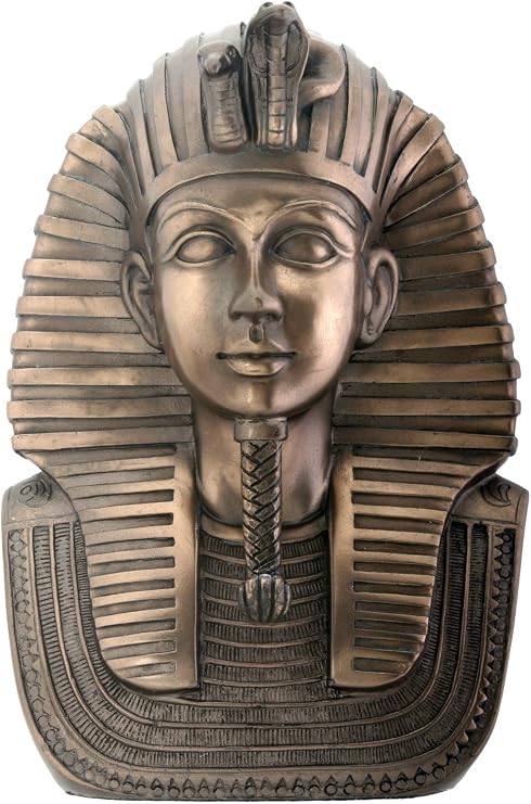 YTC Egyptian 7" King Tut (Bronze) - Collectible Figurine Statue Figure