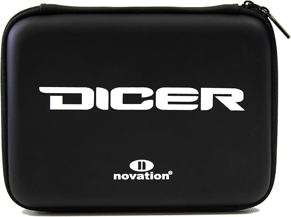 Novation Hard-Shell Carrying Case for Novation Dicer Controller, Black