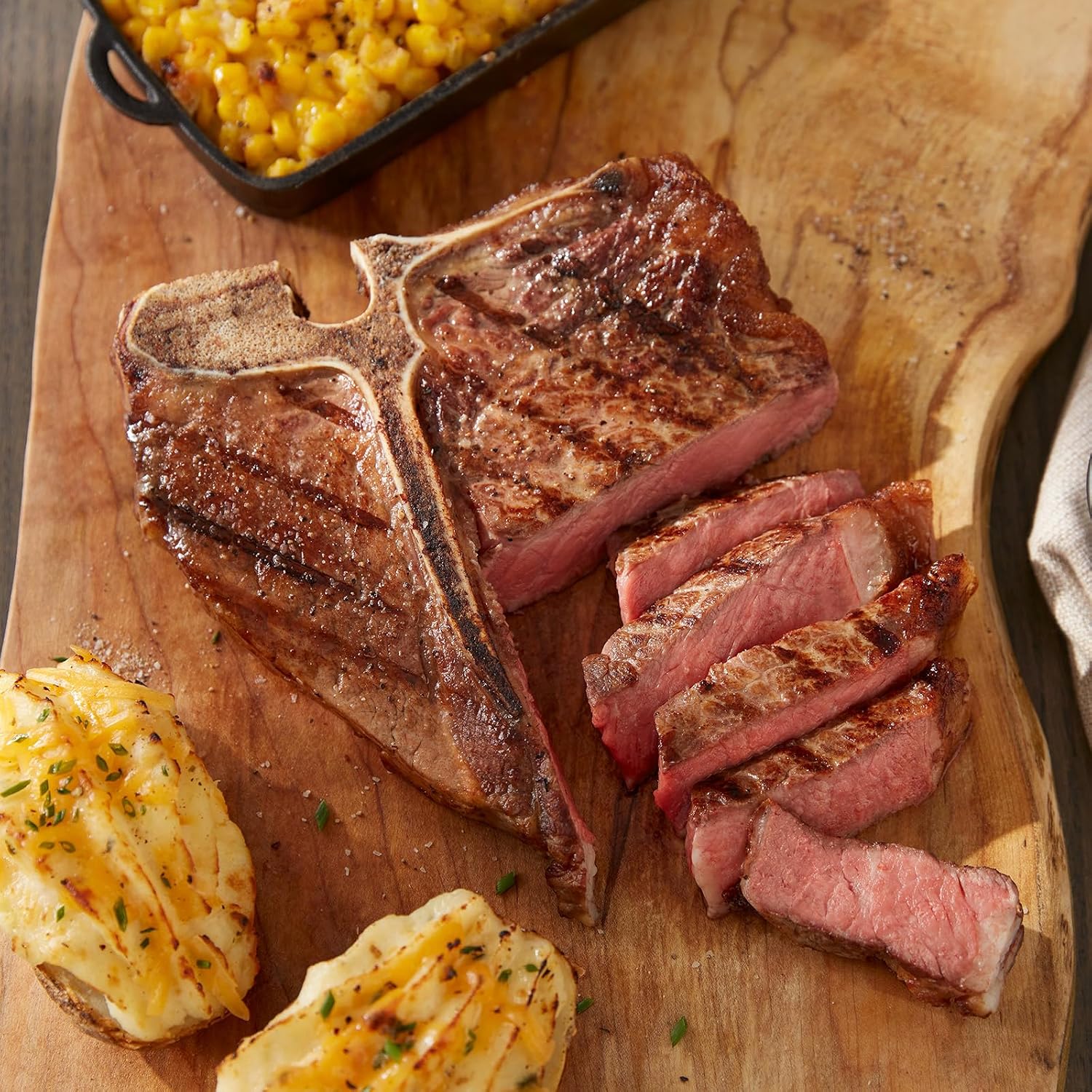 Premium Porterhouse Steak, Tender and Juicy, Aged up to 28 Days. Restaurant-Quality Steaks with Hearty bone-in flavor and Cooking Instructions from Kansas City Steak Company 8 Steaks, 18 oz each