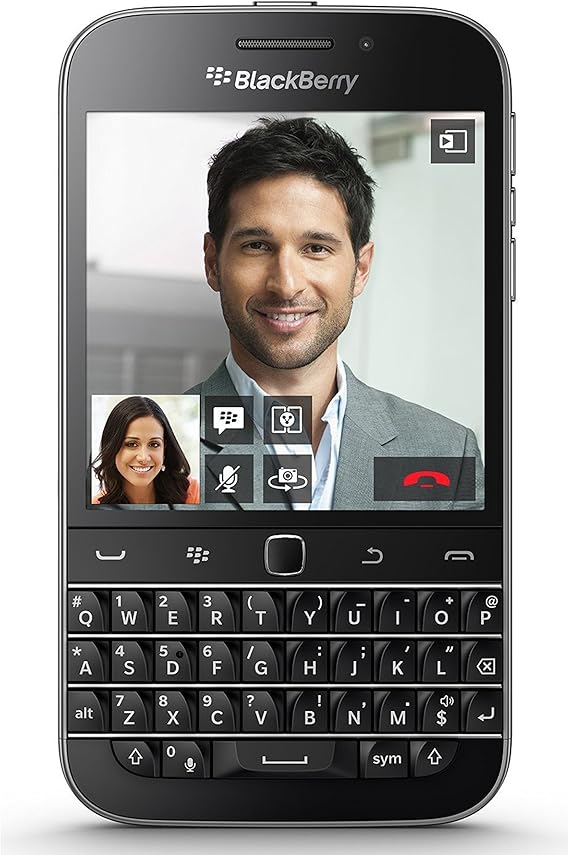 BlackBerry Classic Q20 SQC100-2 16GB Unlocked GSM 4G LTE Keyboard Smartphone - Black