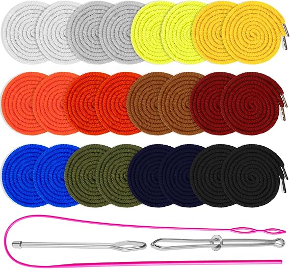 24 Pack Replacement Drawstrings Drawcords for Pants