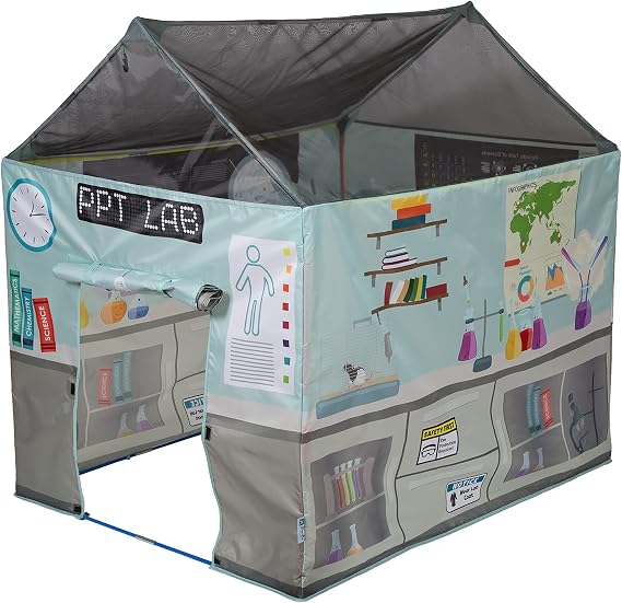 Pacific Play Tents 20461 Science Center Play House Tent 48" x 38" x 48"