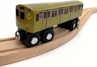 Munipals Muni PALS MP01-11QB Wooden Subway QB Line Brighton Local Train Car R30