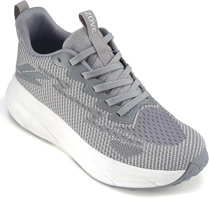 ZOVE Womens Walking Shoes Cushioning Non-Slip Breathable Running Sneakers Tennis Comfortable Athletic Gym Workout Casual Shoes Lightweight Sports Cross Training Fashion Sneakers