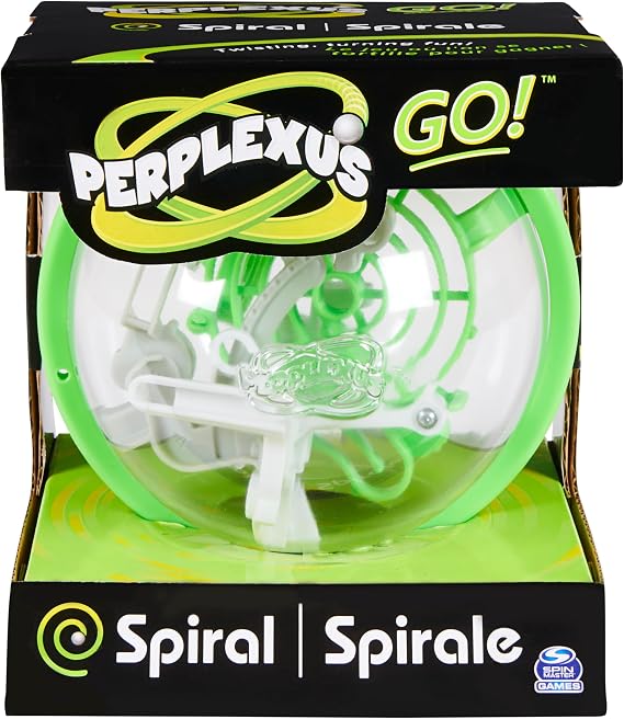 Perplexus Go! Spiral Gravity 3D Maze Game Brain Teaser Marble Puzzle Ball