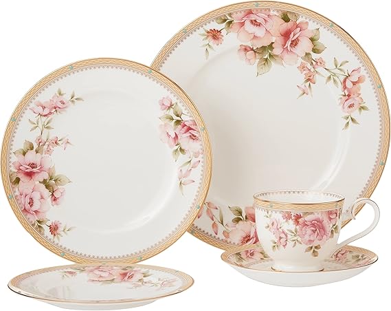 Noritake Hertford 5-Piece Place Setting, White