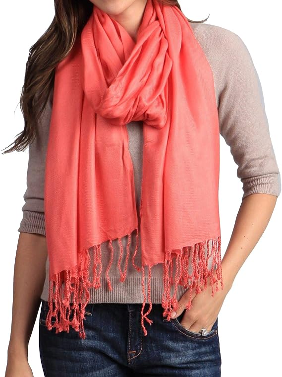 Pashmina-Shawl in Jacquard Pattern
