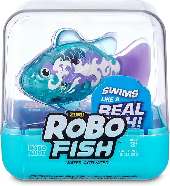 Robo Fish Serisi 2 Robotik Yüzme Balıkları Renk Değişimi ile ZURU