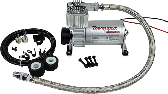 Towma Compact Air Compressor 12V for Towing, Horns, or 1 Gal Tank Systems