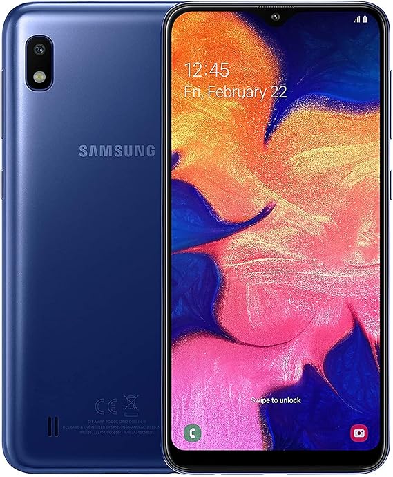 Samsung Galaxy A10 32GB Smartphone Blue - Italian Version
