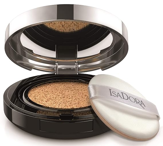 Isadora Nude Cushion Foundation 15 g / 0.53 oz Fragrance free, Clinically tested (13 Nude Beige)